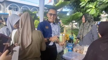 Produk Unggulan Karya WBP Rutan Kelas I Labuhan Deli Meriahkan Bazar HBP Ke-62 di Kanwil Ditjenpas Sumut