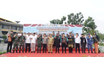 Apel Kesiapan Satgas Anti Narkoba Riau Digelar, Perkuat Sinergi Menuju Riau Bersih Narkoba