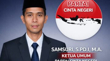Samsuri, S.Pd.I, M.A Tegaskan Komitmen Antikorupsi saat Dideklarasikan sebagai Calon Presiden RI 2029