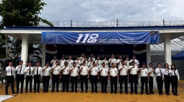 Bangkit untuk Indonesia Maju, Lapas Labuhan Ruku Gelar Upacara Harkitnas Ke-118 Penuh Semangat Nasionalisme