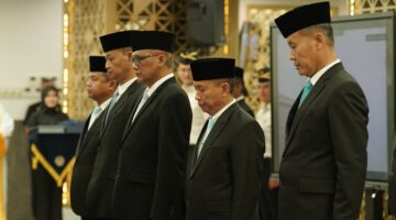 Dari Yudi Suseno untuk Jalu Yuswa Panjang, Estafet Kepemimpinan Kanwil Ditjenpas Sumut Resmi Bergulir