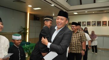 Sambut Tahun Baru Islam, TJSL PTPN IV Sentuh 1.000 Lebih Penerima Santunan Yatim-Dhuafa dan Renovasi 16 Masjid-Mushola