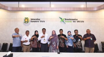 Audiensi dan Silaturahmi USU–Pegadaian Bahas Gold Generation Scholarship untuk Mahasiswa Berprestasi