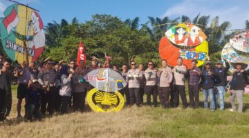 Sambut HUT Bhayangkara ke-80, Polres Sergai Hidupkan Kegiatan Kearifan Lokal Lewat Gelar Festival Layang-Layang “Semarak Langit”
