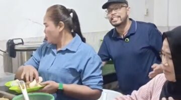 Tak Pernah Bertanya Siapa Mereka, Dapur Umum DPC GRIB Jaya Medan Hanya Mengenal Satu Kata: Kemanusiaan
