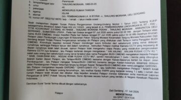 CCTV Dirusak dan Diancam Senjata, Ibu Rumah Tangga Di Tanjung Morawa Polisikan Budi Cimeng
