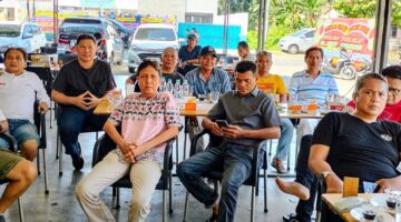Syukuran Yaumul Milad M. Arif Tanjung, Sahabat Insan Pers & LSM Meriahkan Nobar Piala Dunia