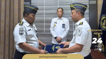 Kakanwil Ditjenpas Sumut Pimpin Sertijab Kalapas Tebing Tinggi, Perkuat Tata Kelola Organisasi