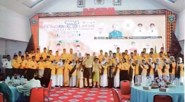 Pelantikan PW ISMI Sumut Meriah, Nispul Khoiri Katakan ISMI Adalah Pusat Pemikiran Melayu.