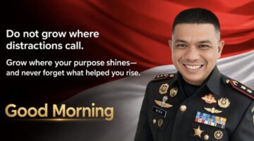 Inspirasi Pagi Letkol CPM Hanri Wira Kusuma: Hindari Gangguan, Songsong Masa Depan Gemilang