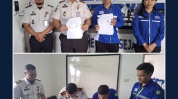 Rutan Tarutung Jalin Kerja Sama dengan PT. Dame Alam Sejahtera dalam Pengelolaan Limbah Bahan Berbahaya dan Beracun (B3)