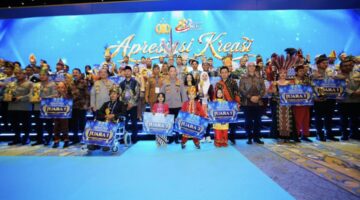 Unggul di Enam Kategori, Polda Riau Juara Umum Ketahanan Pangan Polri