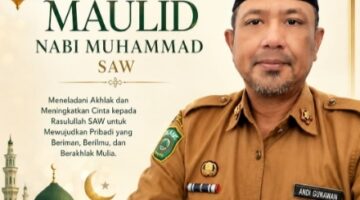 Kabid disKominfo Kab Takalar Ucapan Selamat Memperingati Maulid Nabi Muhammad SAW 1446 H: 