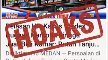 NARASI “BELASAN HP, LODES, NARKOBA HINGGA JUAL-BELI KAMAR RUTAN TANJUNG GUSTA” DINILAI HOAKS