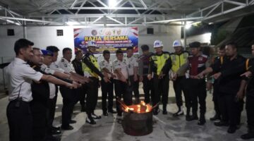 Perkuat Keamanan, Lapas Sibolga Gandeng APH Laksanakan Razia Gabungan Kamar Hunian