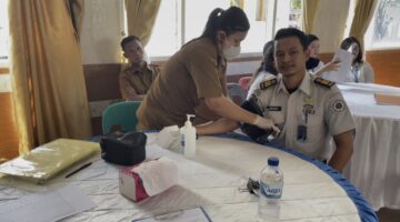 Lapas Sibolga Bersama Dinkes Kota Sibolga Gelar Cek Kesehatan Gratis dan Skrining TB